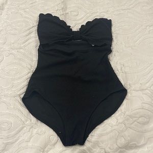 Kate spade scalloped swimsuit